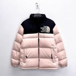 Gucci Pink and Black Puffer Jacket